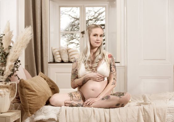 Schwangerschaftsshooting Boho Kiel
