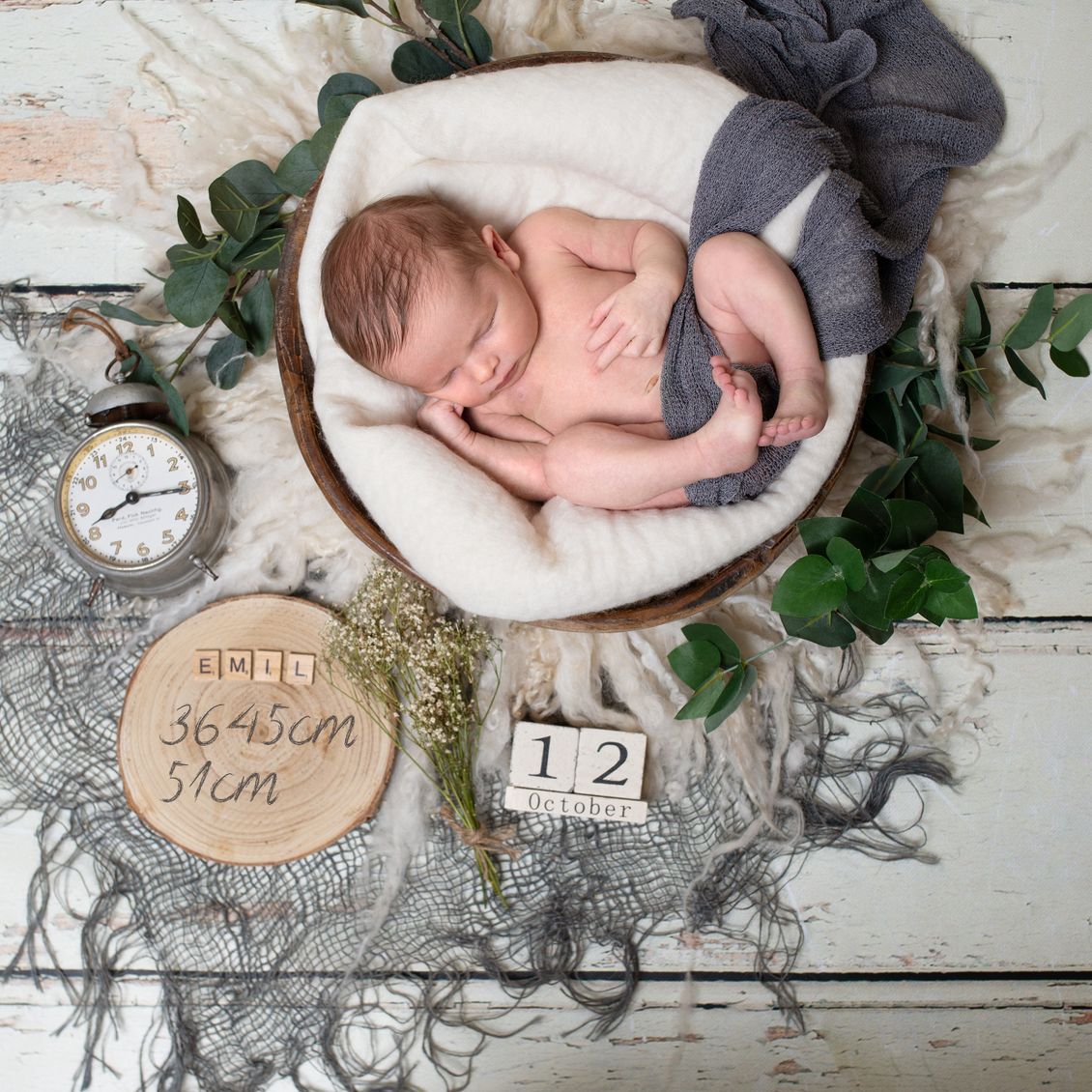 Our Focus Photography auf Gut Knoop bei Kiel Newborn